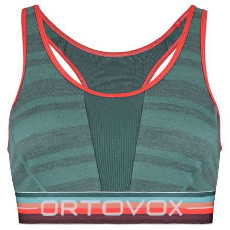 Спортивний бюстгальтер Ortovox 185 Rock'N'Wool Sport Top W сірий