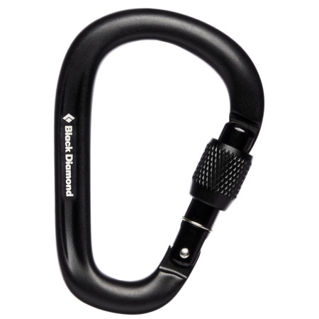 Карабін Black Diamond Pearlock Screwgate чорний black