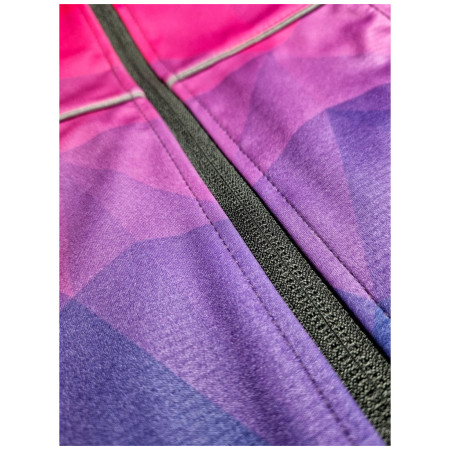 Дитяча софтшелова куртка WAMU Mozaika purple