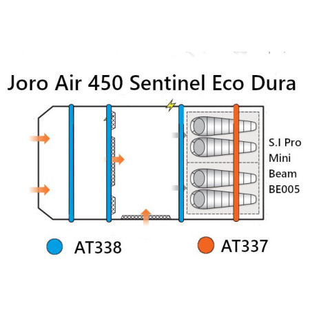 Запасна надувна дуга для каркасу Vango Airspeed S.I Pro Tube 630 x 10 cm - AT338