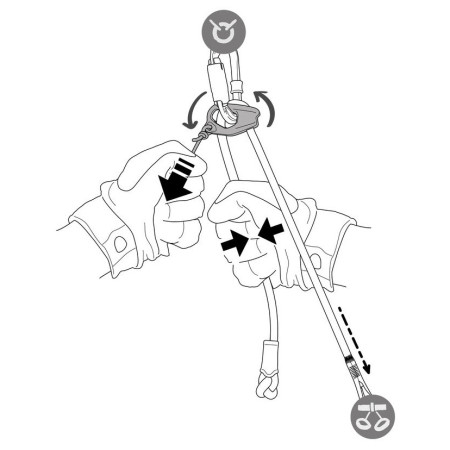 Подвійна петля Petzl Dual Connect Adjust