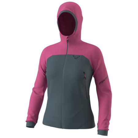 Жіноча функціональна толстовка Dynafit Ridge Thermal Hoody W сірий/рожевий 6A51 - magenta/0720
