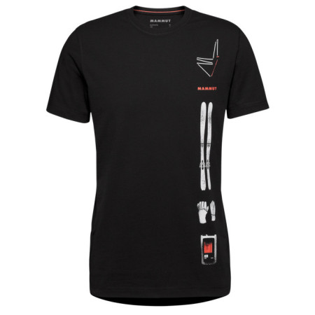 Чоловіча футболка Mammut Core T-Shirt Men Snow чорний