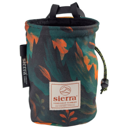Мішечок для магнезії SIERRA Climbing Element Series зелений/помаранчевий