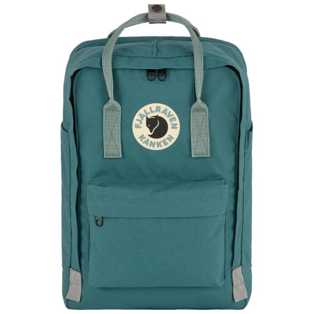 Рюкзак Fjällräven Kånken Koncept Laptop 15" чорний Black Oak-Rowan Red
