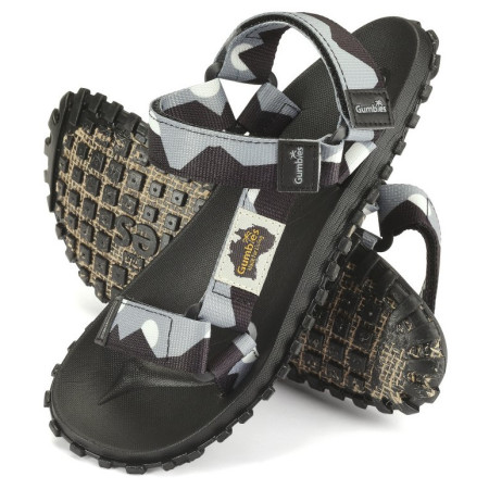 Сандалії Gumbies Scrambler Black a Grey