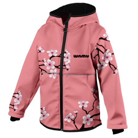 Дитяча софтшелова куртка WAMU Pink рожевий PINK