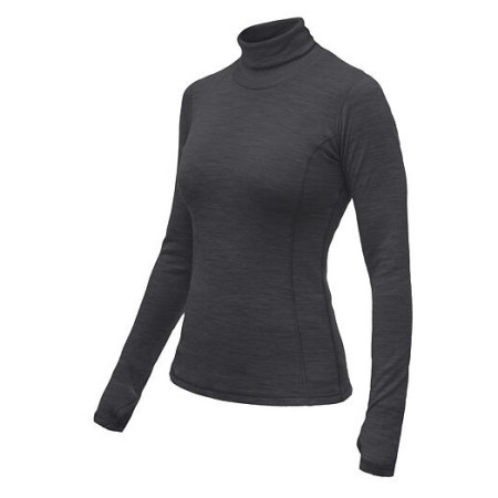 Жіноча функціональна футболка Sensor Merino Bold Roll Neck dl.rukáv