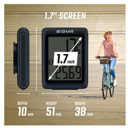 Велокомп'ютер Sigma BC 5.0 WL ATS