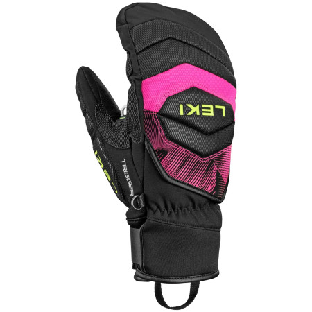 Лижні рукавички Leki WCR Core TR Mitt чорний/рожевий black-neonpink-neonyellow
