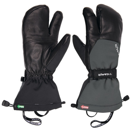 Рукавиці Camp Split Mitt N чорний Black / Grey