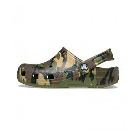 Шльопанці дитячі Crocs Classic Camouflage Clog Army Green/Multi