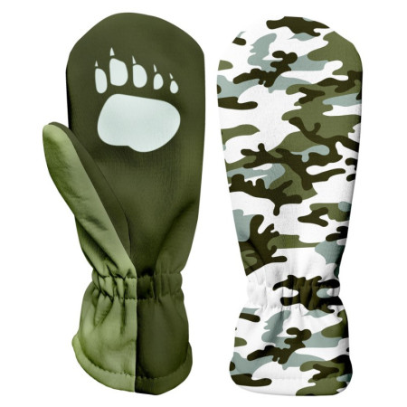 Дитячі софтшелові рукавички WAMU Khaki