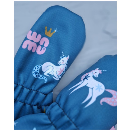 Дитячі зимові рукавиці WAMU Jednorožci