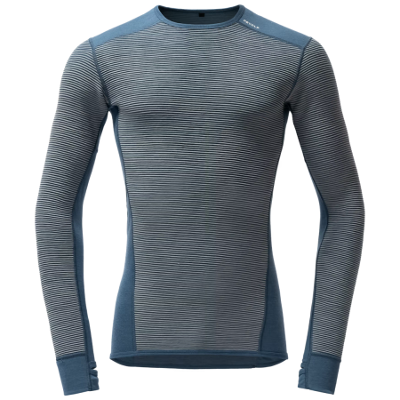 Чоловіча функціональна футболка Devold Reverso Merino Shirt Man синій Griffin