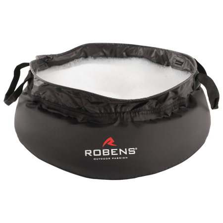 Розкладний умивальник Robens Collapsible Wash Basin 10L чорний Black