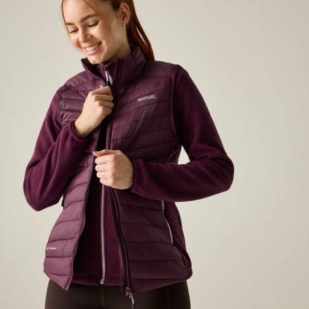 Жіноча жилетка Regatta Womens Leedre Hybrid B/W