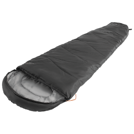 Спальний мішок Easy Camp Starling Mummy 8°C чорний/сірий Black