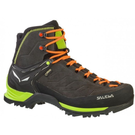 Pánské boty Salewa MS MTN Trainer MID GTX černá/zelená Black/Sulphur Spring