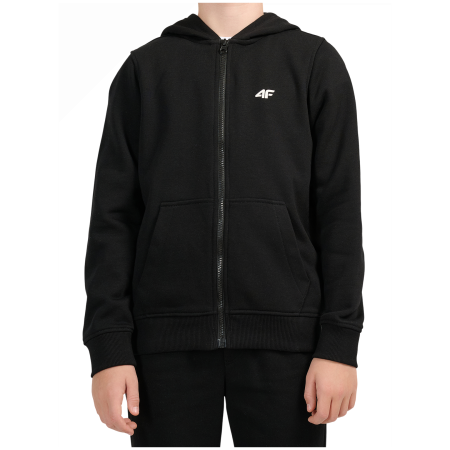 Дитяча толстовка 4F Sweatshirt M2754 Deep Black чорний Deep Black