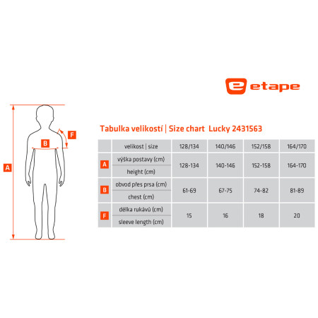 Дитячий велосипедний костюм Etape Lucky