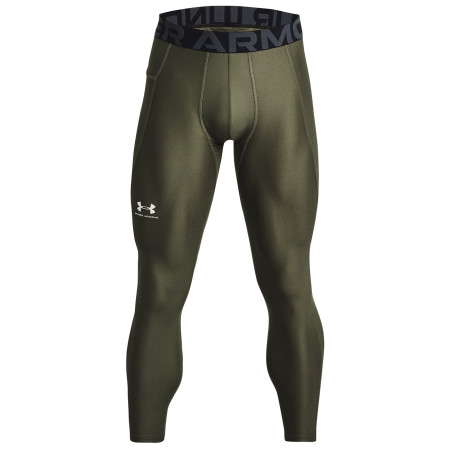 Чоловічі термоштани Under Armour HG Armour Leggings темно-зелений MarineODGreen/White