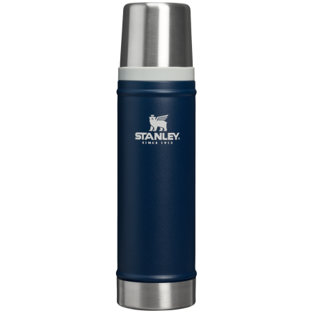 Термос Stanley The Legendary Classic Bottle 590 ml синій Dark Navy
