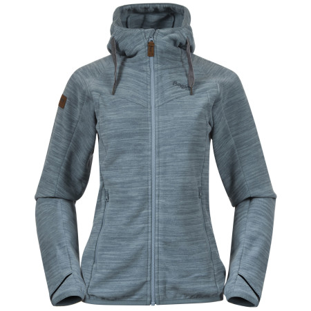 Жіноча толстовка Bergans Hareid Fleece W Jacket синій