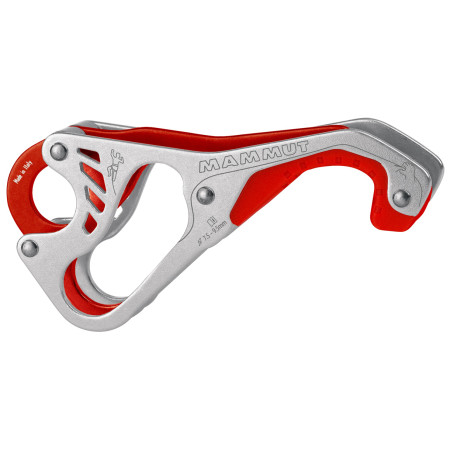Спусковий пристрій Mammut Smart Alpine 7,5–9,5 срібний/червоний Silver/Red