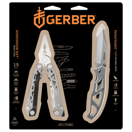 Подарунковий набір багатофункціональних інструментів Gerber Suspension-NXT+ Paraframe I