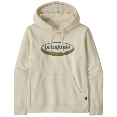 Чоловіча толстовка Patagonia Men's '95 Oval Logo Uprisal Hoody білий Birch White