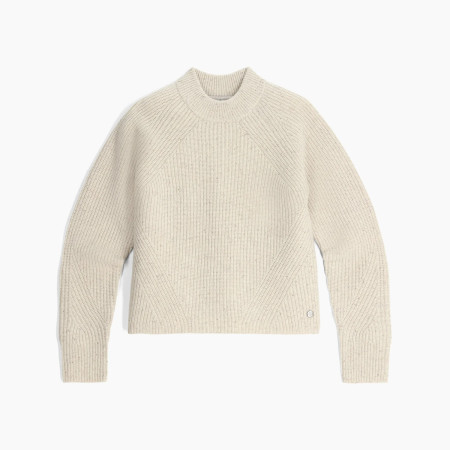 Жіночий светр Royal Robins W Rockcraft Mock Neck бежевий Soapstone HTR