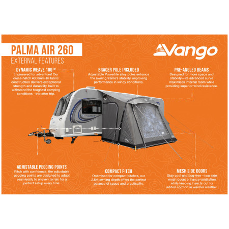 Намет для кемпера Vango Palma Air 260