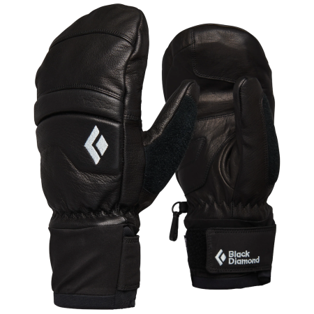 Жіночі рукавички Black Diamond W Spark Mitts чорний Black-Black (9008)