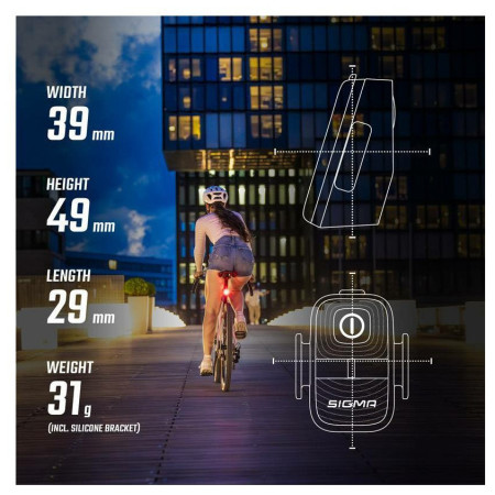 Набір фар Sigma Buster 150 + Nyte 10