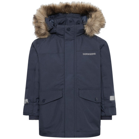 Дитяча зимова куртка Didriksons Bjärven Kids Parka 5 Navy темно-синій Navy
