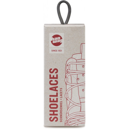 Tkaničky Hanwag 110 cm šedá 80 Asche Dark Grey