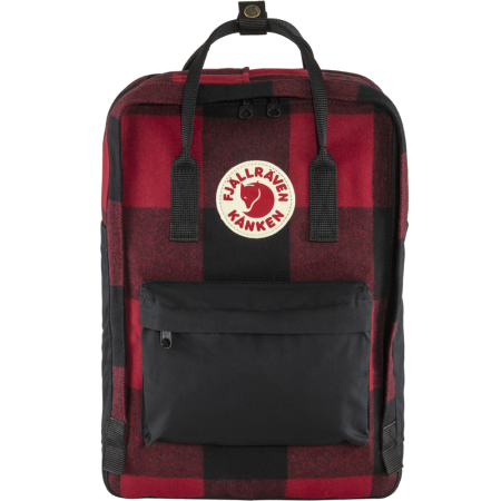 Рюкзак Fjällräven Kånken Re-Wool Laptop 15" чорний