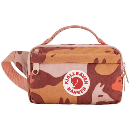 Поясна сумка Fjällräven Kånken Graphics Hip Pack рожевий ChalkRose-Hidden Animals