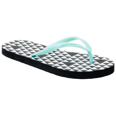 Dámské žabky Aquawave Rachel WMNS modrá GEOMETRIC PRINT/AQUA SPLASH