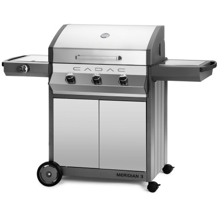 Газовий гриль Cadac Meridian 3 + 1 з нержавіючої сталі