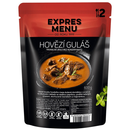 Готова їжа Expres menu Гуляш з яловичини 600г