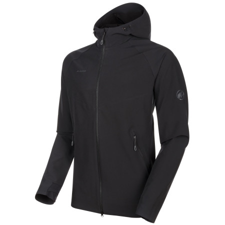 Чоловіча куртка Mammut Macun SO Hooded Jck. M (2019) чорний Black
