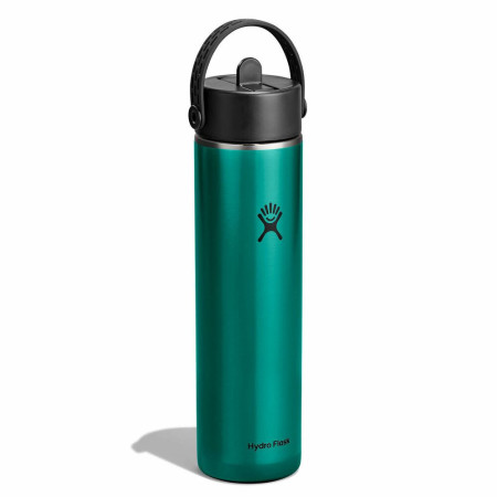Термос Hydro Flask 24 Oz Lightweight Wide Flex Straw Cap зелений Emerald Green