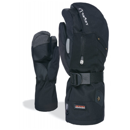 Чоловічі гірськолижні рукавички Level Star Trigger чорний