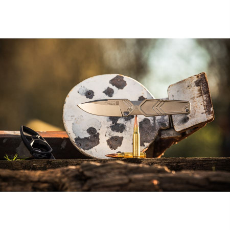 Ніж TB OUTDOOR Monobloc Knife Impact 127 Stainless Steel