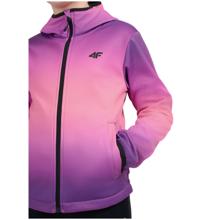 Дитяча софтшелова куртка 4F Softshell Jacket F603 Multicolour 3 Allover