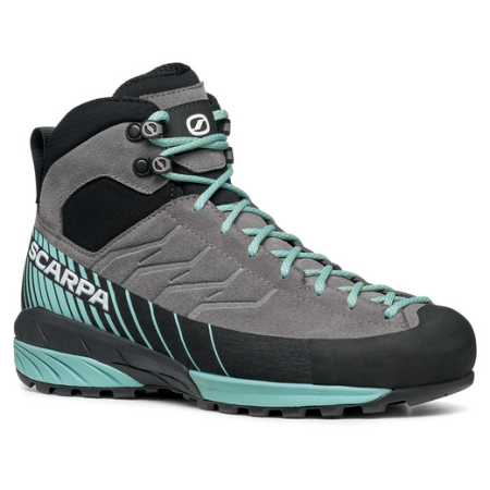 Жіночі туристичні черевики Scarpa Mescalito Mid GTX WMN синій/сірий