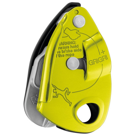 Напівавтоматичний спусковий пристрій Petzl GriGri+ жовтий Yellow