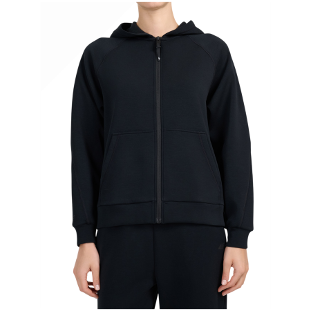 Жіноча толстовка 4F Sweatshirt F2664 чорний Deep Black
